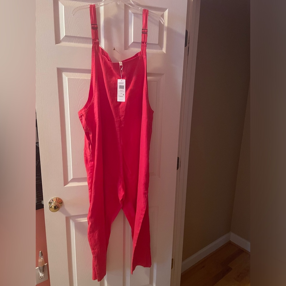 Eileen Fisher linen jumpsuit - Picture 4 of 8